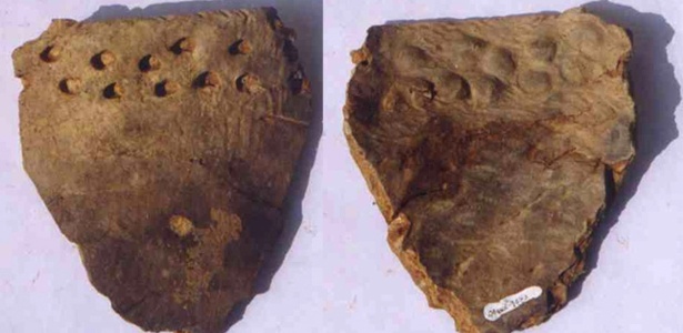 Fragmentos de cerâmica chinesa de 20 mil anos é encontrado, segundo estudo publicado na Science - AFP/ SCIENCE/AAAS
