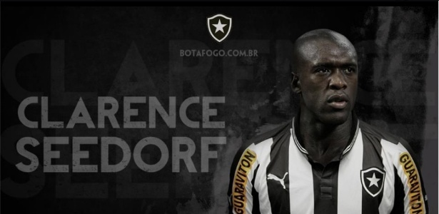 Após muita negociação, Seedorf assinou por dois anos e é jogador do Botafogo - Divulgação/botafogo.com.br
