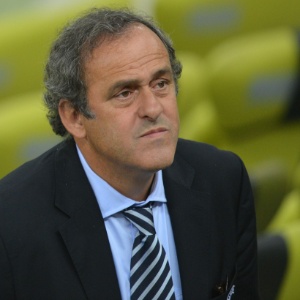 Michel Platini, presidente da Uefa - AFP