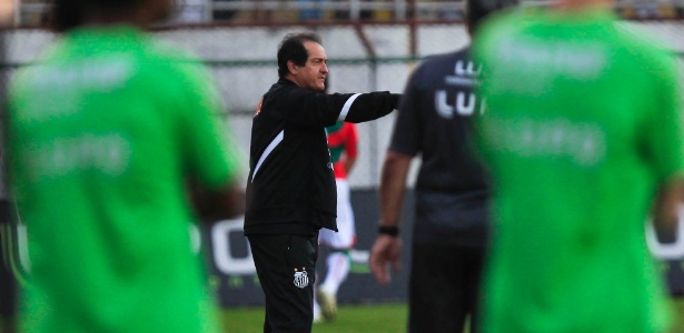 Muricy Ramalho, técnico do Santos, deverá renovar com o clube por mais um ano - Leandro Moraes/UOL