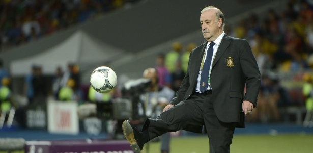 Técnico da Espanha, Vicente Del Bosque conquistou a Euro 2012 - AFP PHOTO/PIERRE-PHILIPPE MARCOU