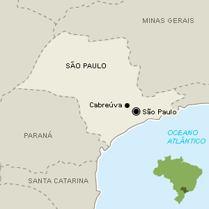 Cabreúva (SP) fica a 85 km de São Paulo - Arte UOL