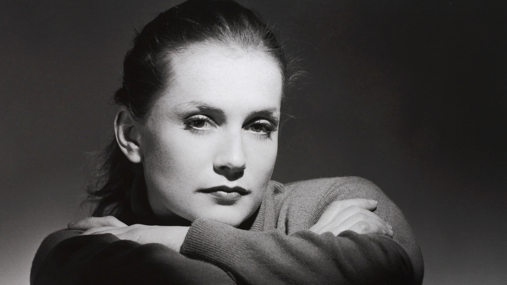 A foto em preto e branco de Isabelle Huppert está na exposição com imagens do estúdio Harcourt (3/7/12) - Divulgação