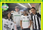 Corneta FC: Torcida do Botafogo lota aeroporto para receber reforço