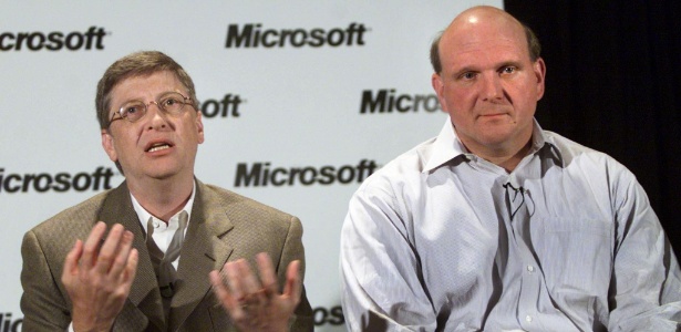 Bill Gates e Steve Ballmer apoiam o casamento gay nos Estados Unidos - Anthony P. Bolante/Reuters