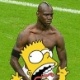 Blog: Pose de Balotelli rende memes com Bart Simpson e Muhammad Ali; veja os melhores