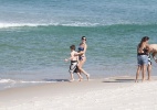 Isis Valverde e Bárbara Borges curtem praia no Rio - Foto Rio News/ AgNews