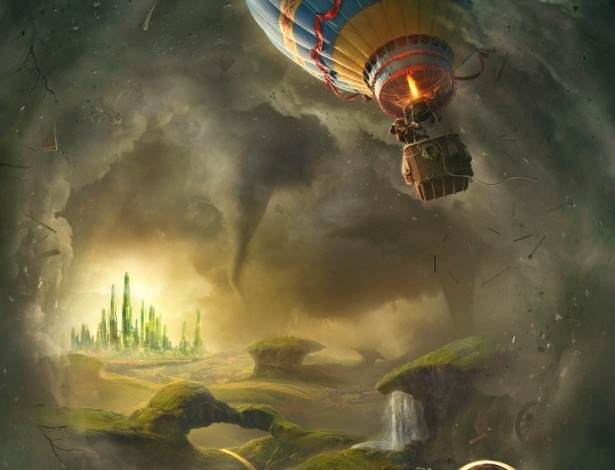 Poster nacional de "Oz: Mágico e Poderoso" - Divulgação