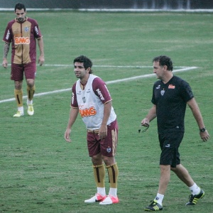 Cuca disse que conversará com Guilherme para saber se atacante está bem fisicamente - Bruno Cantini/Site do Atlético-MG