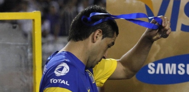 Juan Román Riquelme é alvo de disputa entre Boca Juniors e Palmeiras - Nacho Doce/Reuters