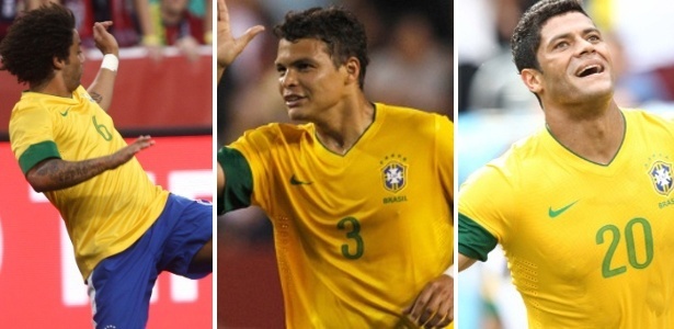 Marcelo, Thiago Silva e Hulk, convocados para os Jogos Olímpicos