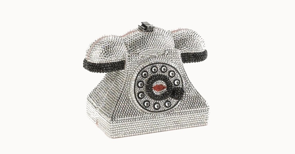 Bolsa Timmy Woods em formato de telefone - Divulgação