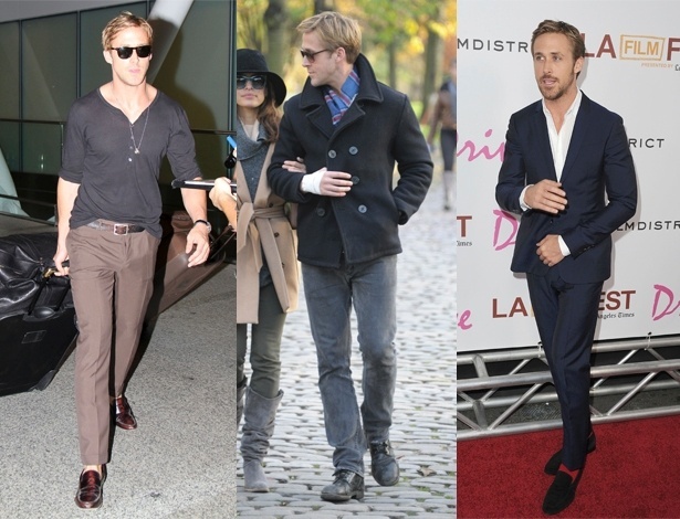 Estilo de Ryan Gosling é básico e composto por looks ajustados ao corpo - Brainpix e Getty Images