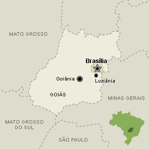 Luziânia fica nos arredores do Distrito Federal - Arte UOL