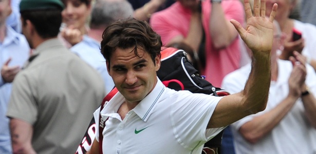 Suíço Roger Federer é dono dos maiores recordes do circuito da ATP - AFP PHOTO / GYN KIRK