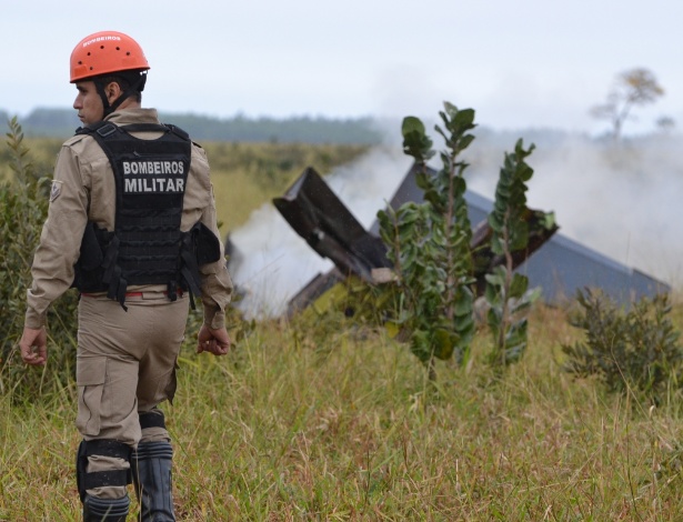 Piloto da FAB (Força da Aérea Brasileira) morre em acidente em caça; aeronave caiu no Mato Grosso do Sul - Simão Nogueira/Campo Grande News