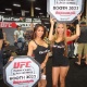Luta de crianças, belas mulheres e muita fila marcam feira para fãs de UFC em Las Vegas