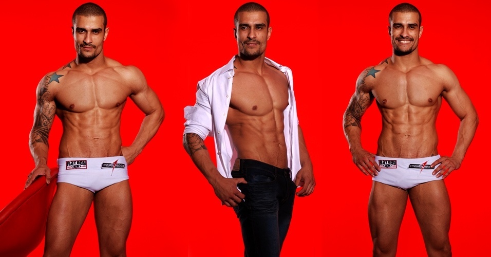 Este é Alan, 23 anos, nutricionista, de São Paulo - Bauer Studio/Fitness Model Agency