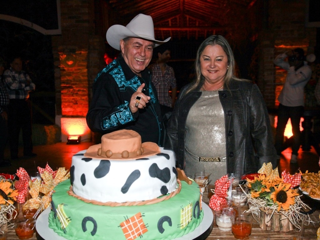 Milionário, da dupla Milionário & José Rico, comemora 72 anos em clima de arraiá (10/7/12) - Manuela Scarpa/Foto Rio News