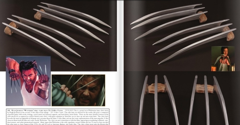 Quer ter as garras originais do Wolverine? Basta desembolsar de US$ 20 a US$ 30 mil - Reprodução/Profiles in History