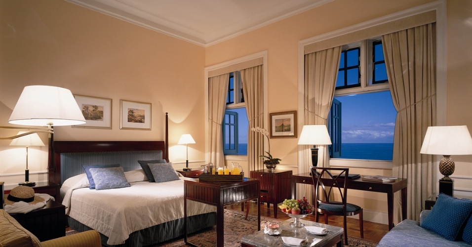 Suíte do hotel Copacabana Palace, no Rio - Copacabana Palace/Divulgação