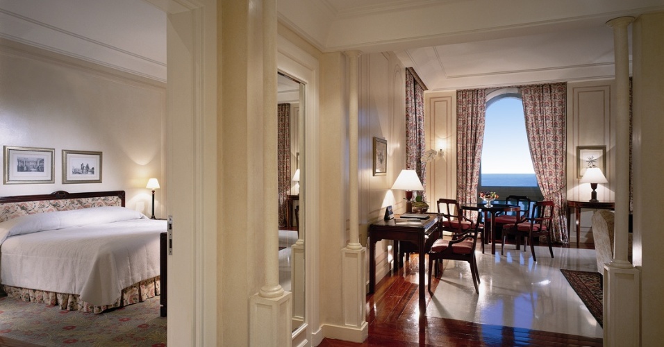 Suíte do hotel Copacabana Palace, no Rio - Copacabana Palace/Divulgação