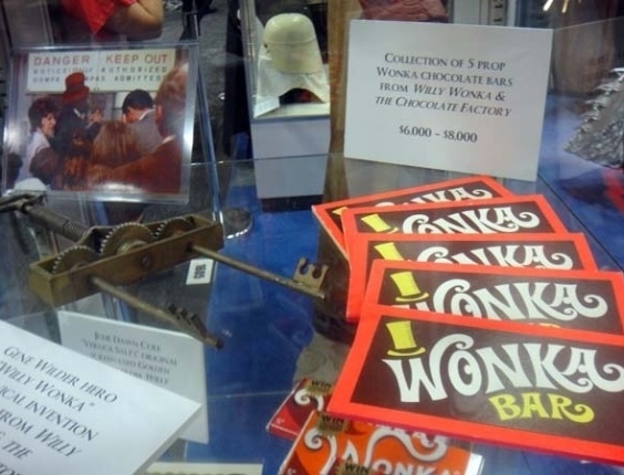 Barra de chocolate usada durante as gravações de "A Fantástica Fábrica de Chocolate" tem valor estimado em até dois mil dólares (11/7/12) - Diego Assis/UOL