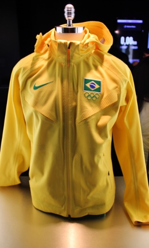 Casaco da delegação olímpica brasileira