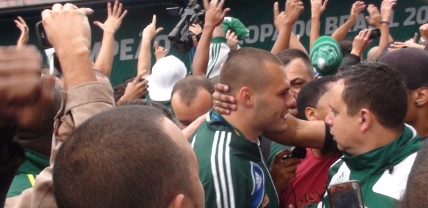 Goleiro Deola apoiou o atacante Kléber no motim que o atacante liderou no Palmeiras - Bruno Thadeu/UOL