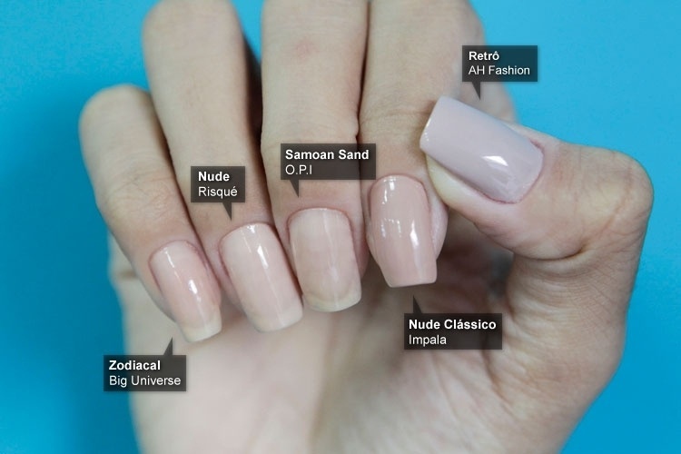 Teste do esmalte nude - Fernando Donasci/UOL