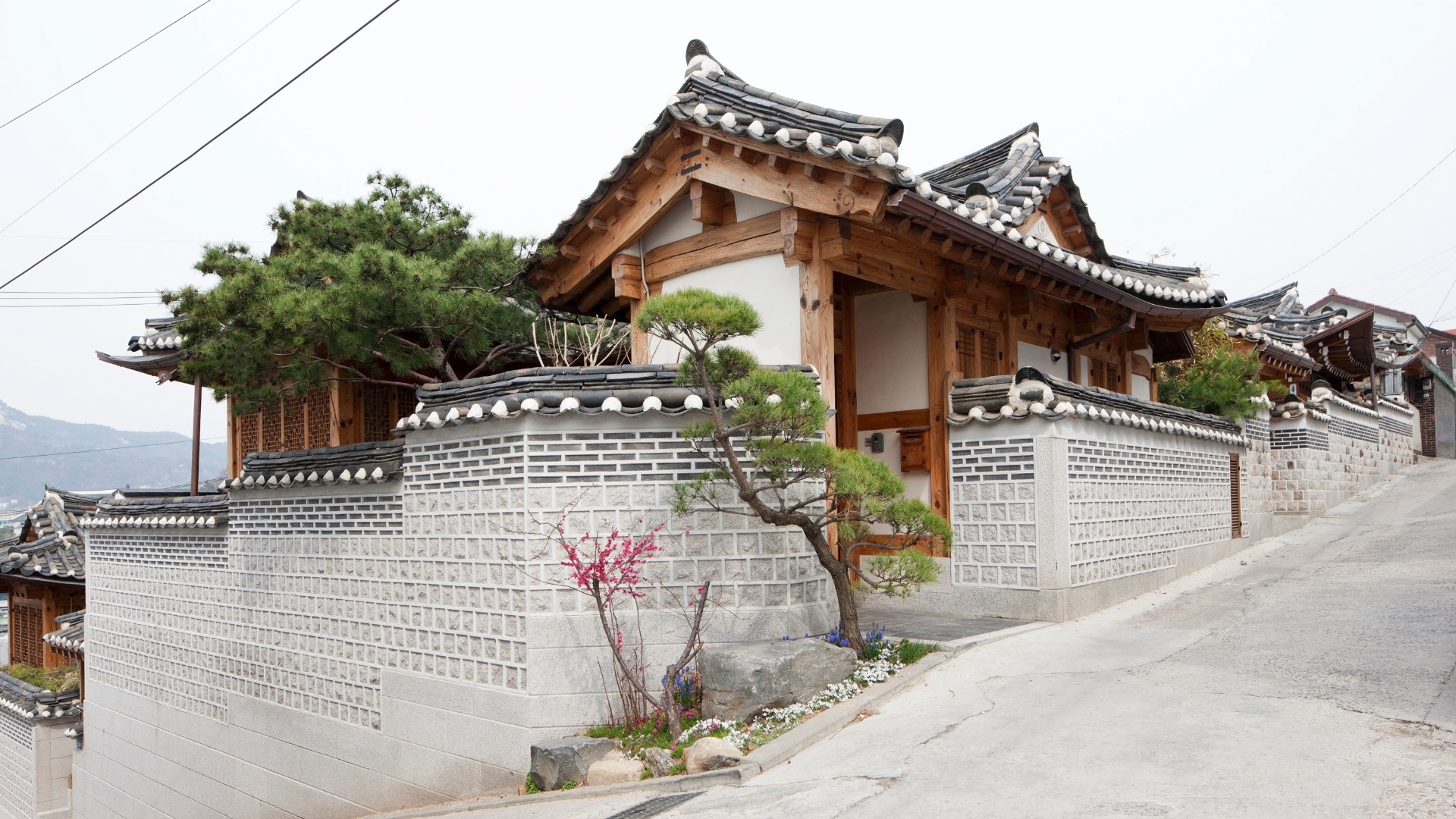 Casa em estilo hanok, tradicional sul-coreano do século 14, em Seul (Imagem do NYT, usar apenas no respectivo material) - Marcel Lam/The New York Times