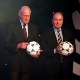 João Havelange, então presidente da Fifa, e Joseph Blatter, atual mandatário, em envento da Copa de 1994 - Getty Images