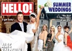 Revista divulga imagem do casamento de Alec Baldwin - Reprodução/Us Magazine