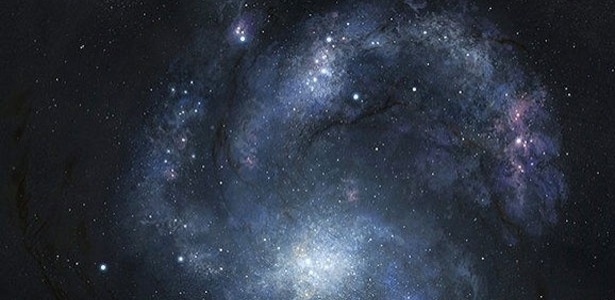 Astrônomos da Universidade de Toronto, no Canadá, observaram pela primeira vez a galáxia em espiral mais antiga já descoberta. A BX442 teria se formado há 10,7 bilhões de anos - Efe/Joe Bergeron