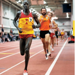Guor Marial é do Sudão do Sul, mas correrá sob a bandeira olímpica na maratona de Londres 
