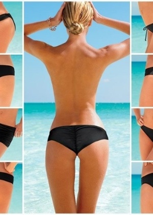 Victoria?s Secret deforma as pernas da modelo com exagero de Photoshop - Divulgação