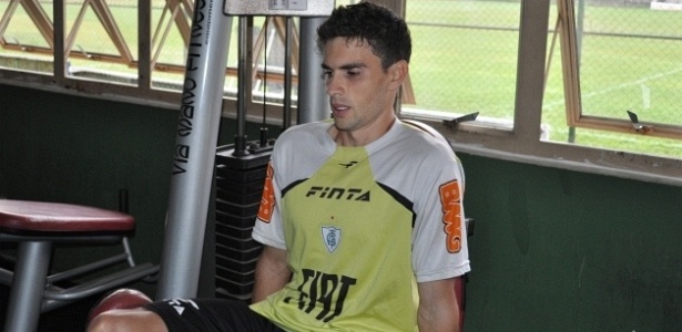 O atacante Rodrigo Pimpão se machucou no final de semana e pinta como dúvida para quarta