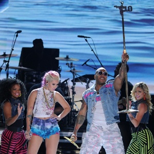 O rapper Flo Rida no Teen Choice Awards 2012 