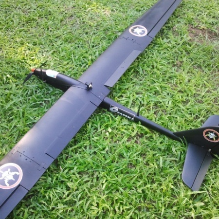 Drone construído pelo IME: instituição do Exército também liberou estudantes - Divulgação/Governo do Estado