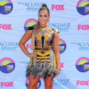 A cantora Demi Lovato apresentou o evento Teen Choice Awards, em Los Angeles (22/7/12)