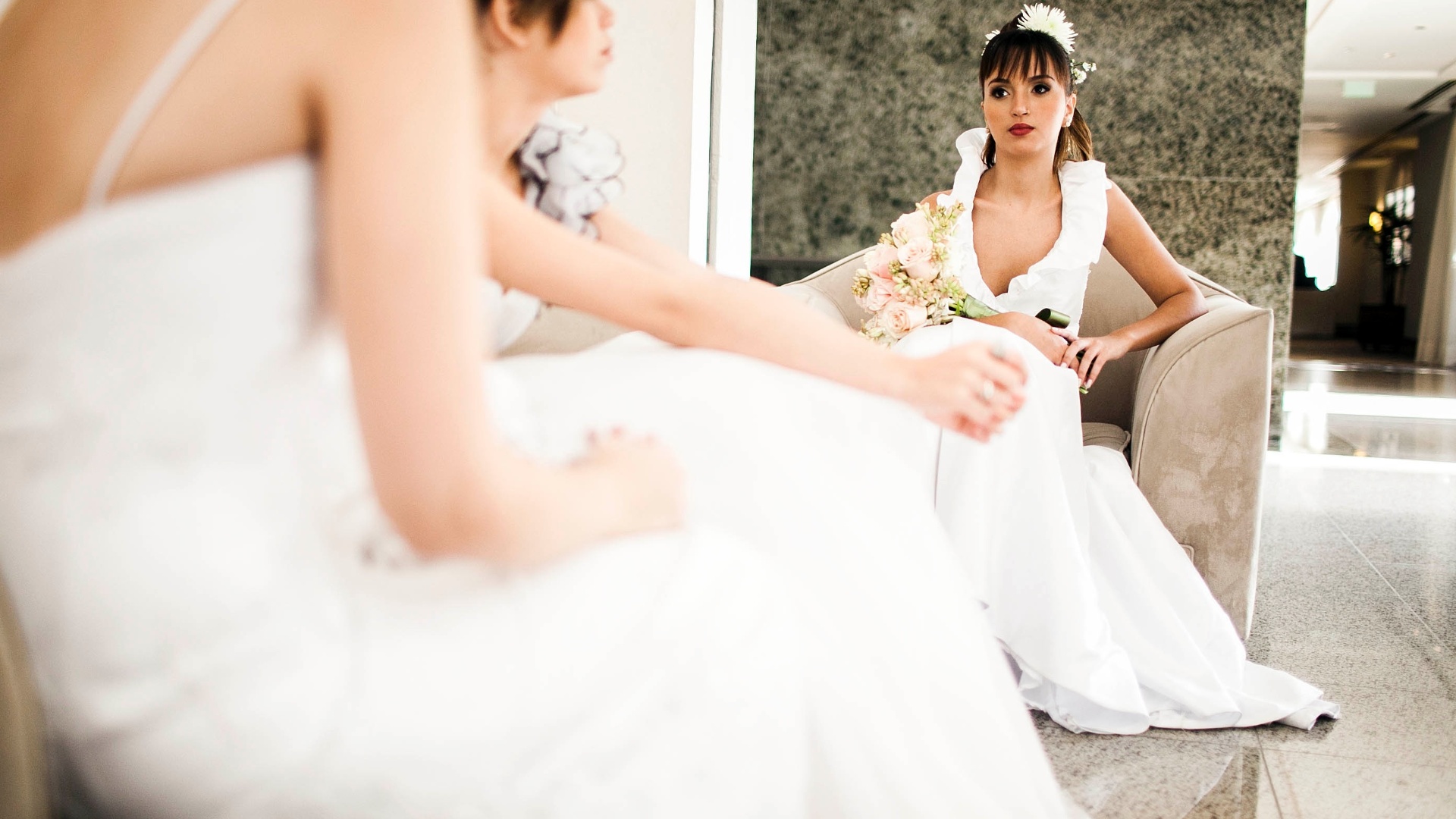 Cobertura Checklist Noivas, feira de noivas realizada neste domingo (22) no Hotel Intercontinental, localizado na capital paulista - Leonardo Soares/UOL