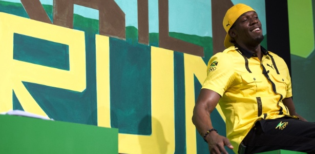 Um dos maiores astros de Pequim-2008, Usain Bolt será porta-bandeira da Jamaica em Londres-2012