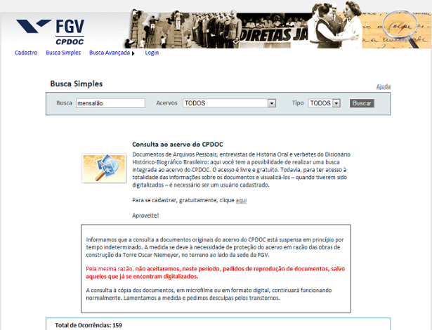 Álbum curiosidades sobre o mensalão - Reprodução