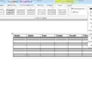 Fotos Aprenda A Criar Tabelas No Word Passo A Passo Ensina A Alterar Cores E Estilos