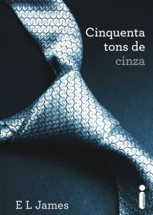 Capa de "50 Tons de Cinza", de E. L. James - Divulgação