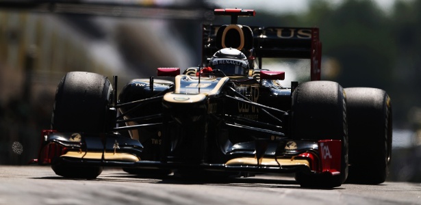 Kimi Raikkonen faz boa temporada pela Lotus e chama atenção de cartolas da Ferrari - Mark Thompson/GettyImages