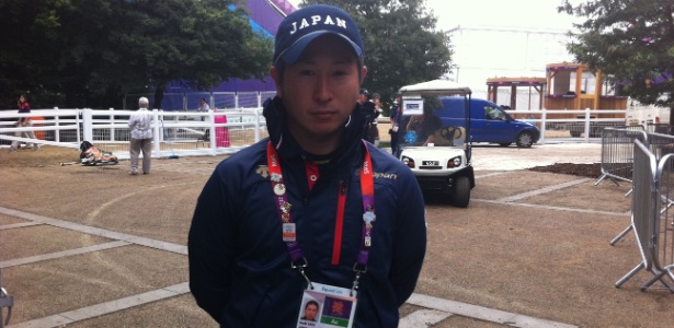 Monge Kenki Sato representa o Japão no Concurso Completo de Equitação da Olimpíada
