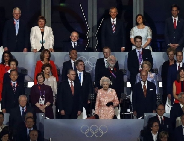 Rainha Elizabeth II acompanha cerimônia e abertura dos Jogos Olímpicos de LondresREUTERS/Damir Sagolj