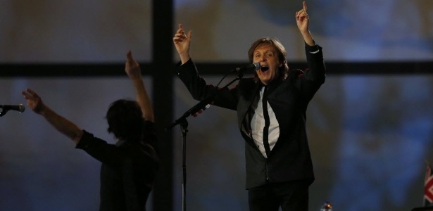 Show de Paul McCartney anima público e encerra cerimônia de abertura dos Jogos Olímpicos de Londres - REUTERS/Murad Sezer