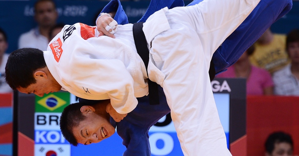 Felipe Kitadai venceu a repescagem contra o sul-coreano Gwang-Hyeon Choi e foi para a disputa da medalha de bronze